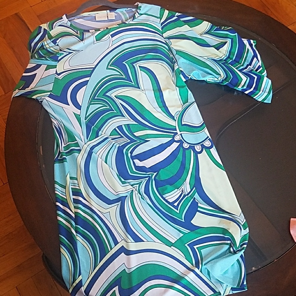 Chico's Printed knee length dress